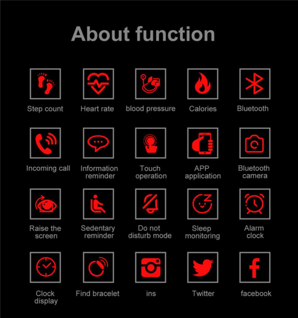 Heart Rate & Oxygen Monitor Smart Watch