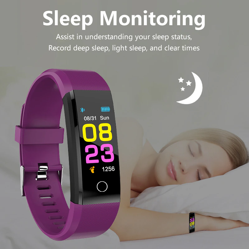 Heart Rate & Oxygen Monitor Smart Watch