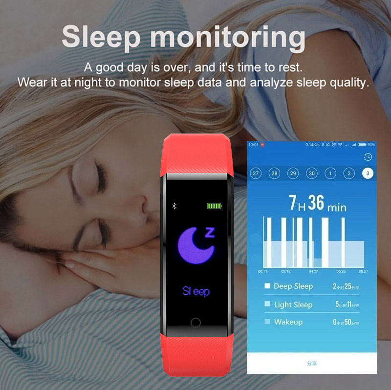 Heart Rate & Oxygen Monitor Smart Watch