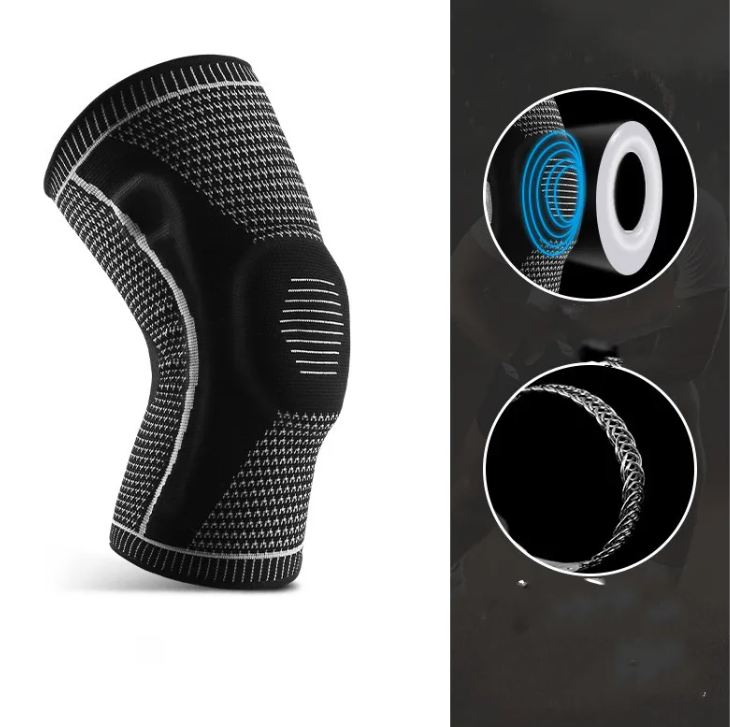 SportFlex Unisex Silicone Knee Pads