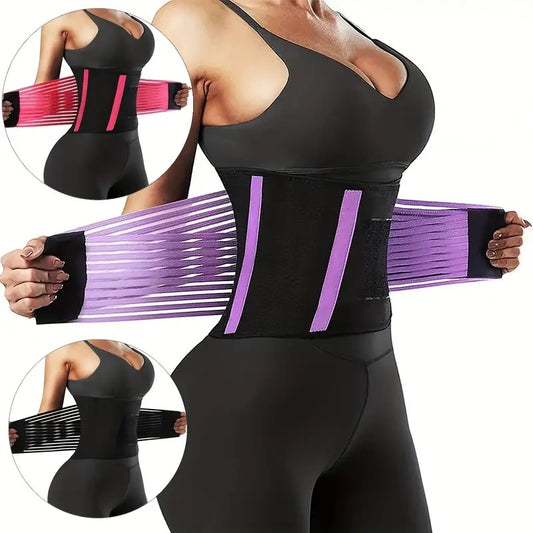 UniFit Velcro Fishnet Support Belt