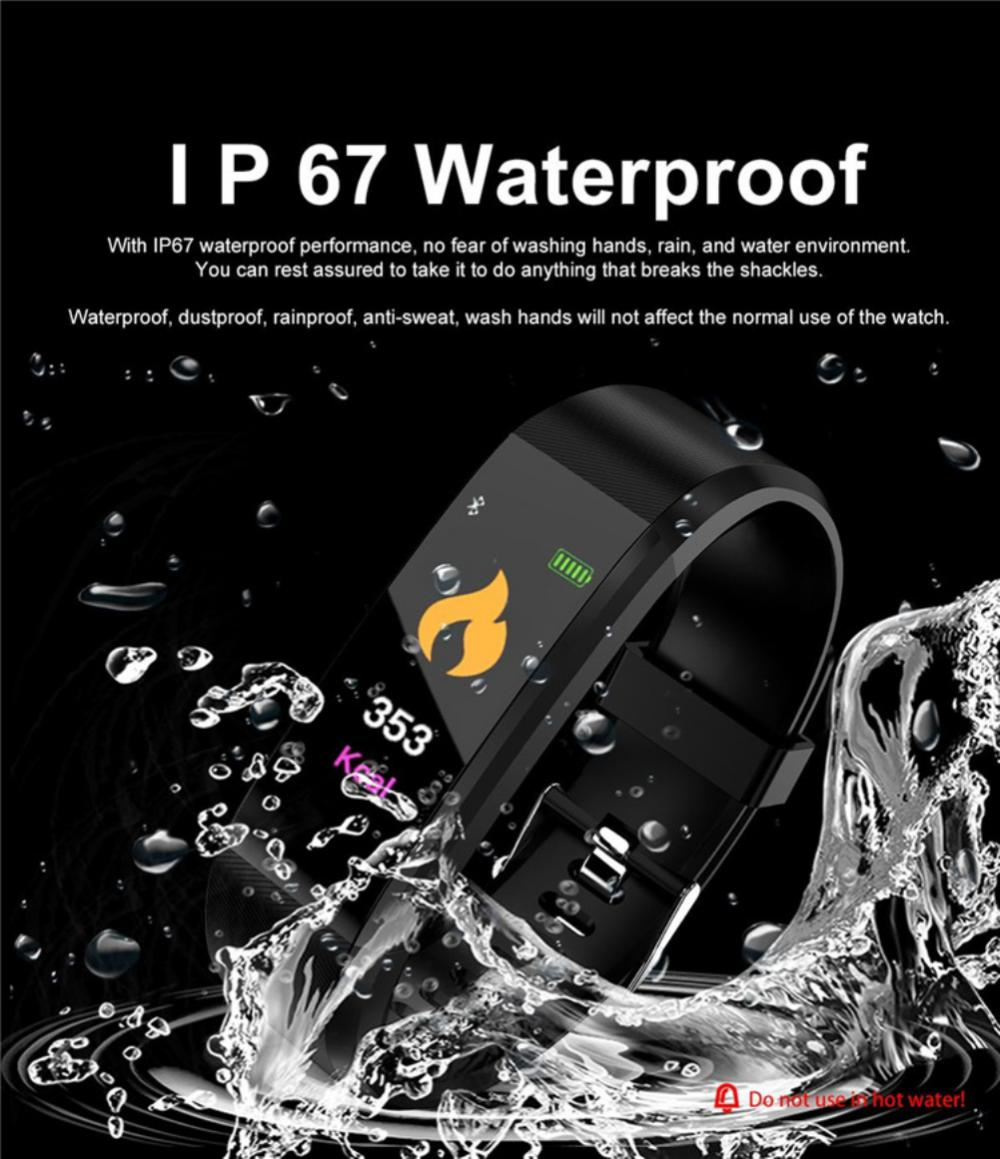 Heart Rate & Oxygen Monitor Smart Watch