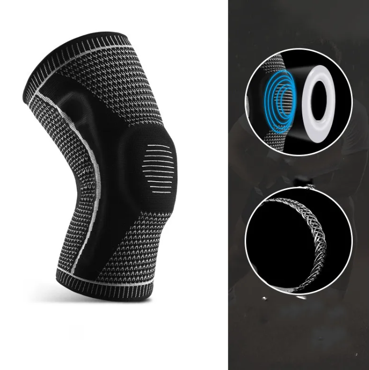 SportFlex Unisex Silicone Knee Pads