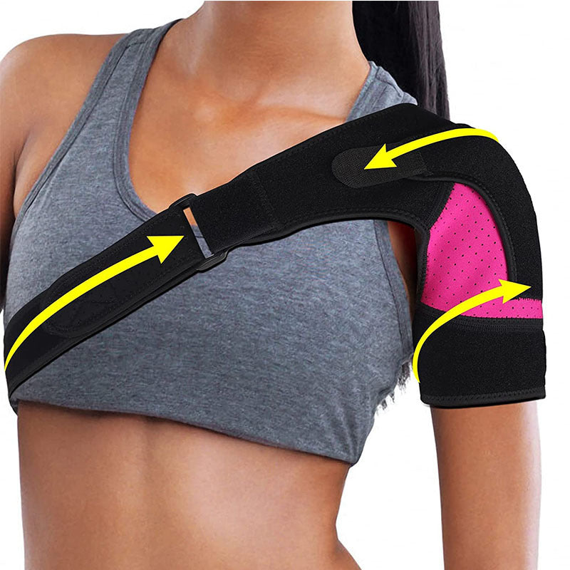 Vibrant Adjustable Sports Shoulder Brace