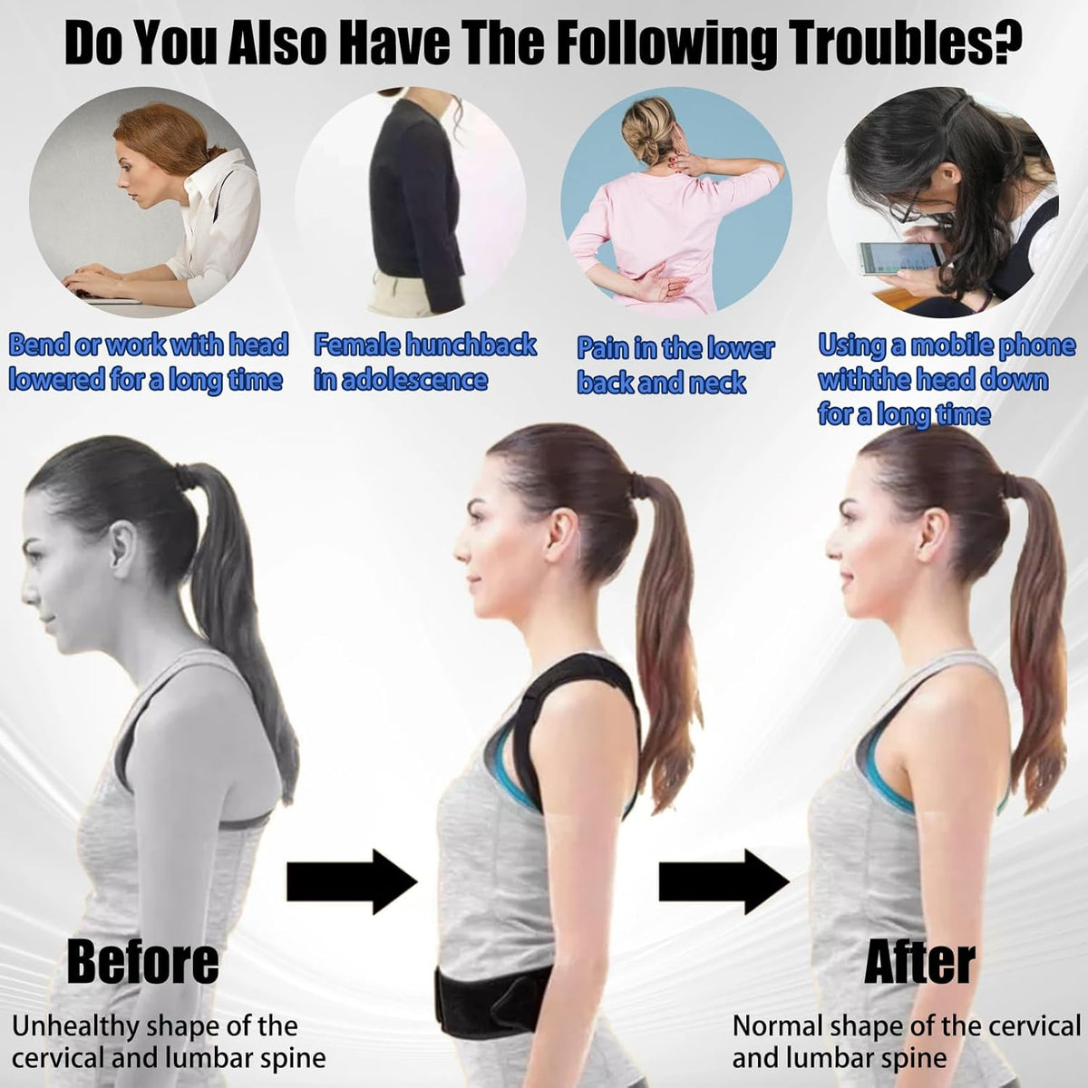 Hunchback Correction Belt